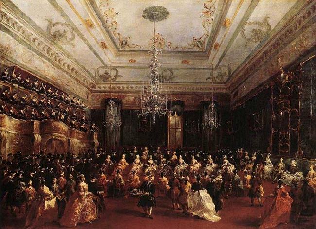 Ladies Concert at the Philharmonic Hall, GUARDI, Francesco